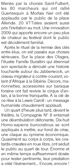 Article de presse