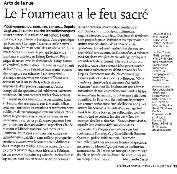 Article de presse