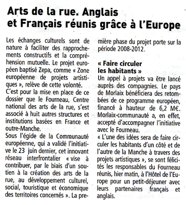 Article de presse